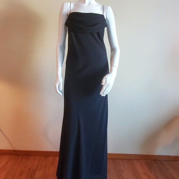 ONYX Full Length Cocktail Dress - Picture 3 of 8